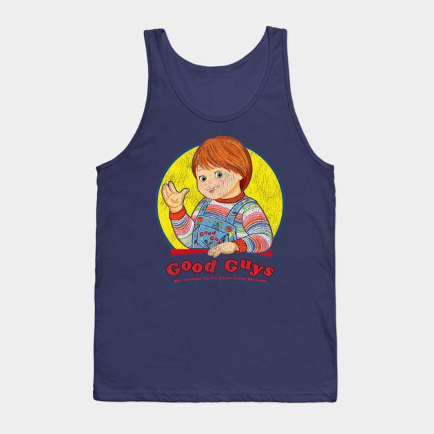 Good Guys Doll Worn Out Tank Top by Alema Art